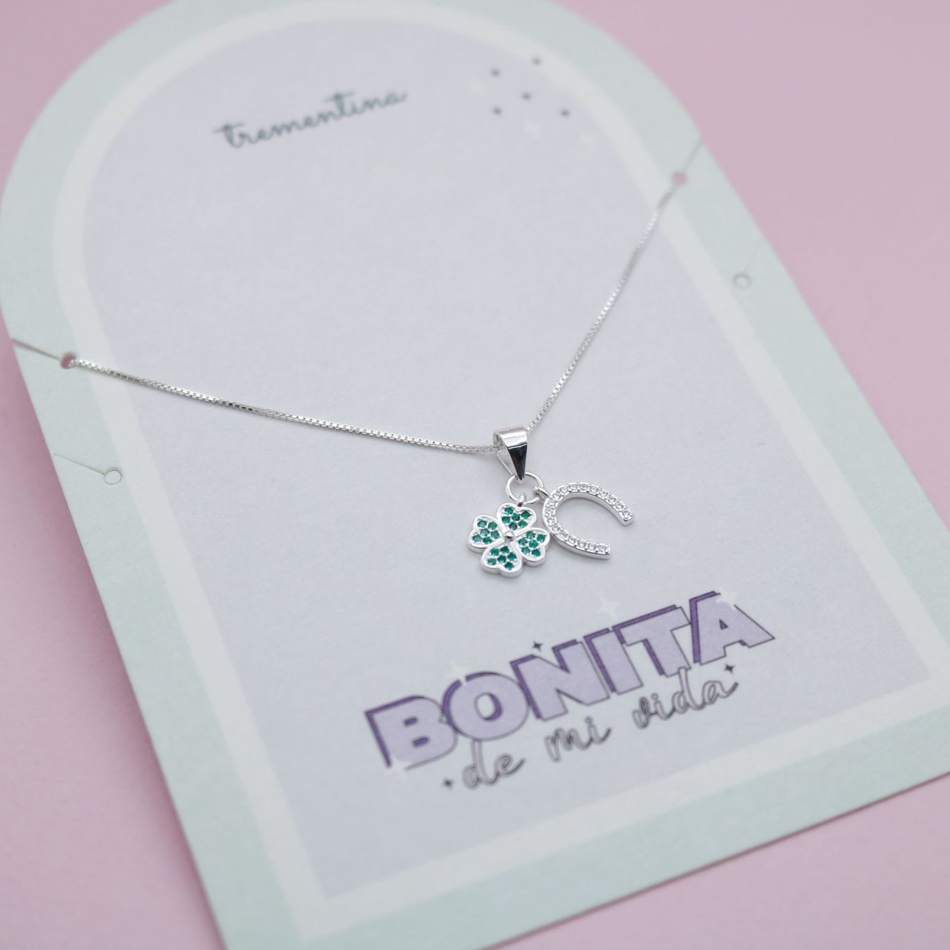 Collar de Plata Suerte