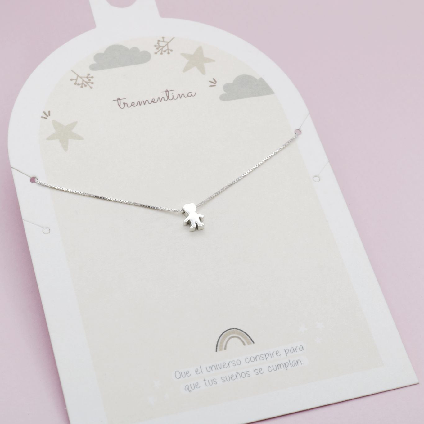 Collar en Plata 1 Hijo