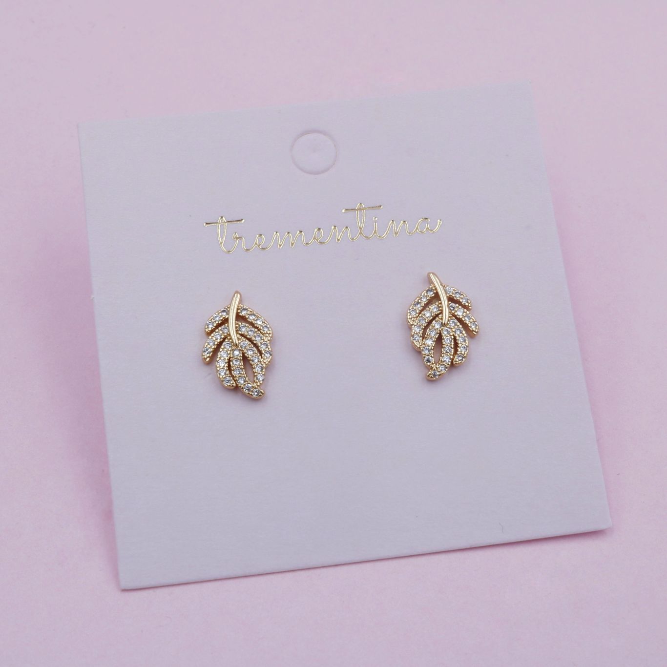 Topos Dorados Hojita Brillante