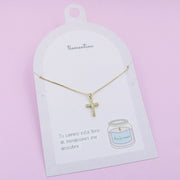 Collar Dorado Luz de Fe