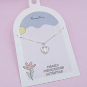 Collar Corazón de Fe en plata