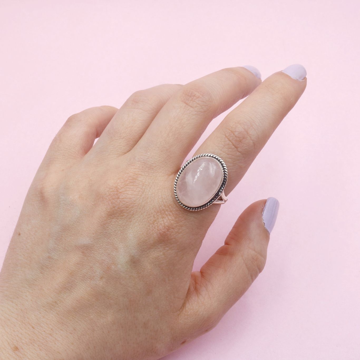 Anillo de Plata Amor Sereno