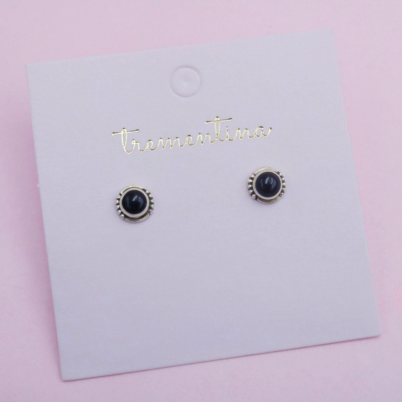 Topos de Plata Ónix Negro