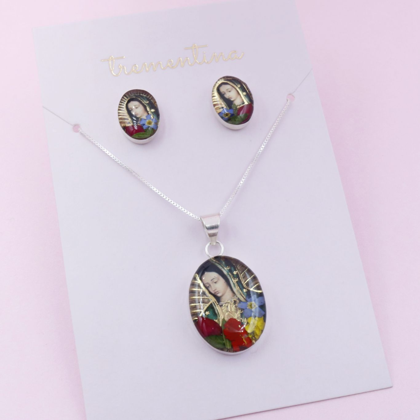 Juego de Joyas Virgen de Guadalupe Inmortalizado