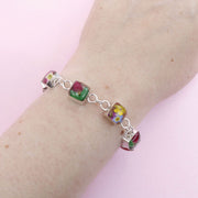 Pulsera Jardín Multicolor Encapsulado