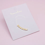 Ear Climbers Golden Stars