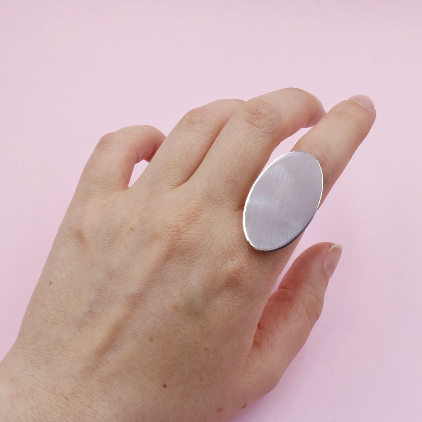 Anillo Óvalo en Plata