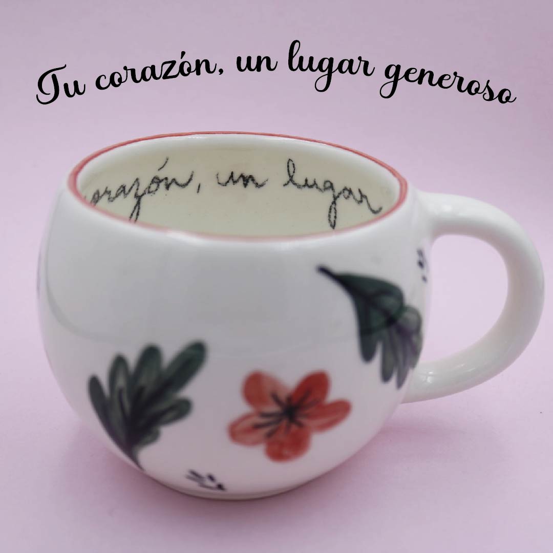 MUG LEOPARDO "Tu Corazón, un Lugar Generoso"