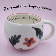 MUG LEOPARDO "Tu Corazón, un Lugar Generoso"