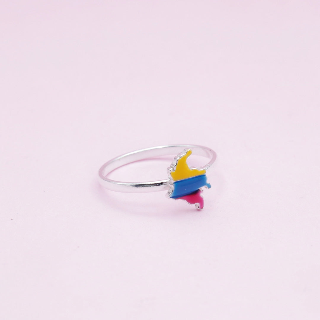 Anillo en Plata Mata de Colombia
