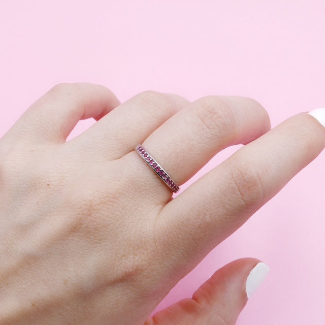 Anillo en Plata con Circones Aura