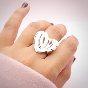 Anillo Love de Plata