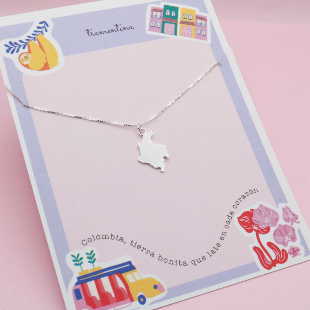 Collar en Plata Colombia