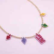 Collar Tejido LOVE