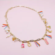 Collar Multidije Dorado Sueños Cotidianos