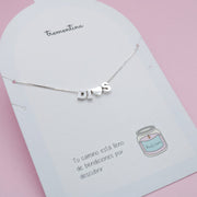 Collar en Plata Dios es Amor