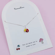 Collar de Plata Mariquitas
