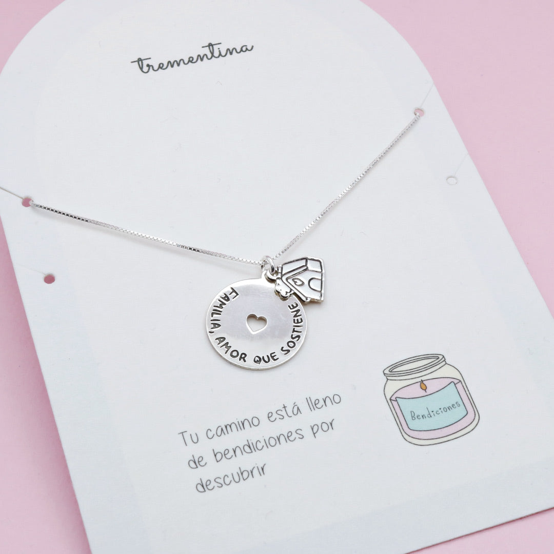 Collar en Plata Personalizable