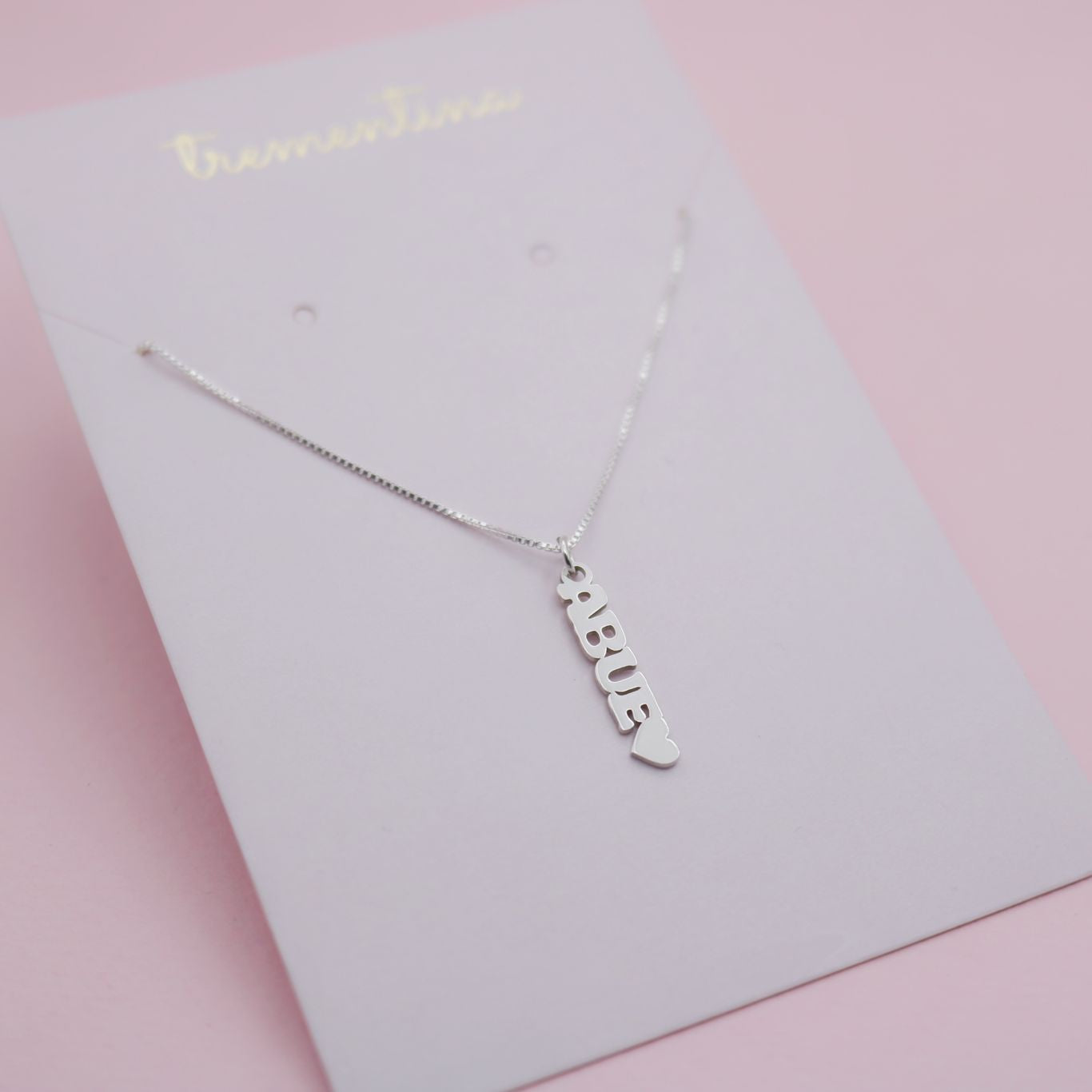 Collar en Plata Abue