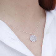 Collar en Plata Mamá Eres una Bendición