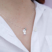 Collar en Plata Niño Piedra