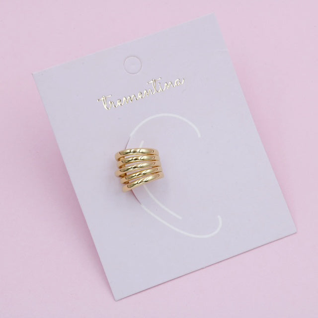 Earcuff Dorado Aura