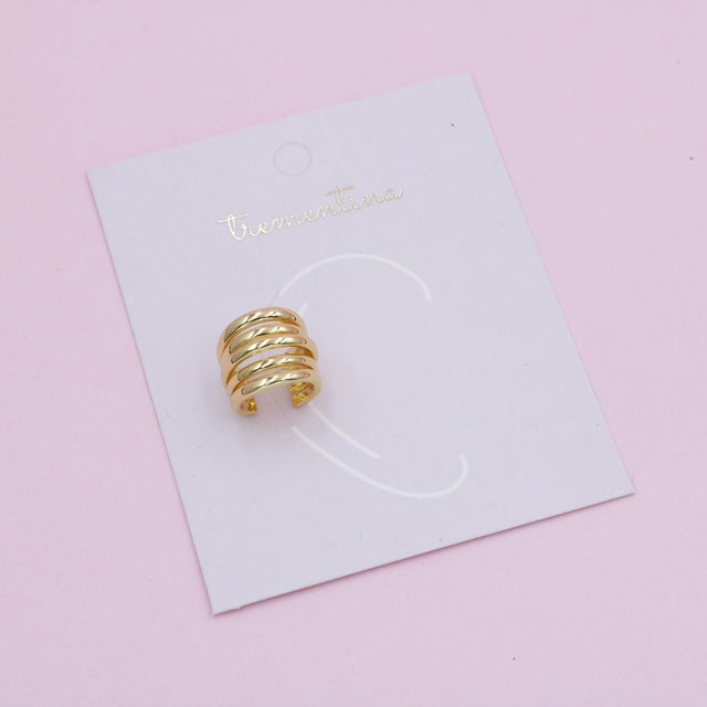 Earcuff Dorado Aura