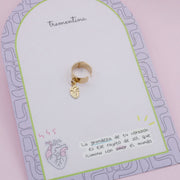 Earcuff Gold Un Corazón que Late