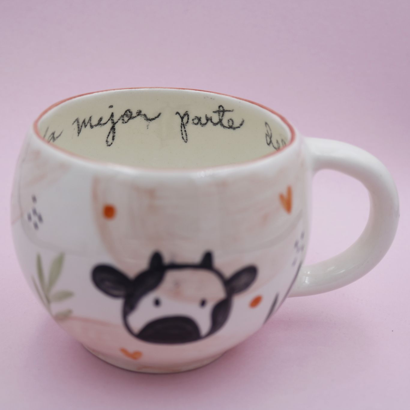 MUG VACA "Eres la Mejor Parte del Día"