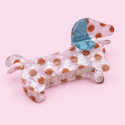 Hairclip Perrito Rosado