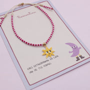 Pulsera Mostacilla Sol Estrellado