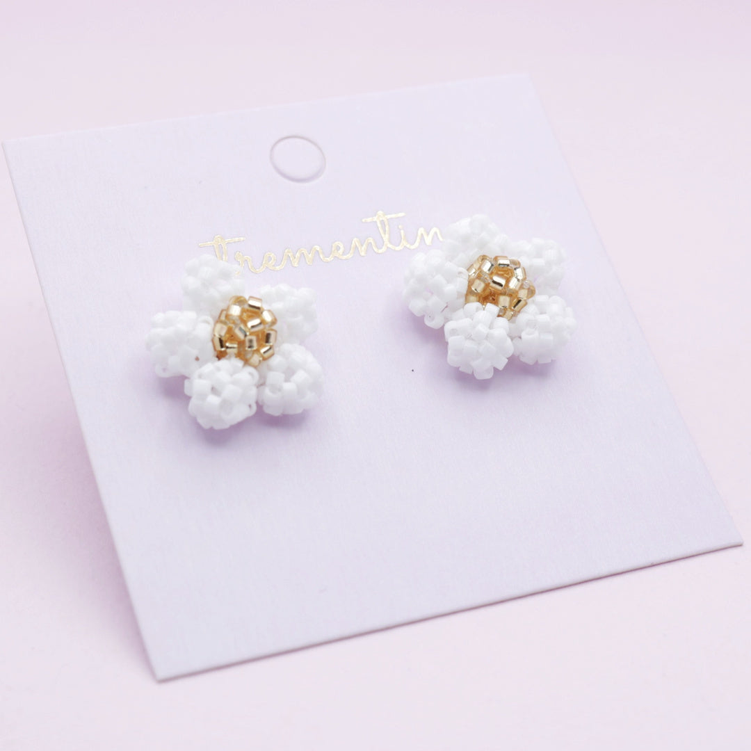 Topos Tejidos de Florecita Blanca
