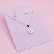 Juego de Joyas Margarita en Plata 925