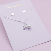 Juego de Joyas Flor de Primavera en Plata