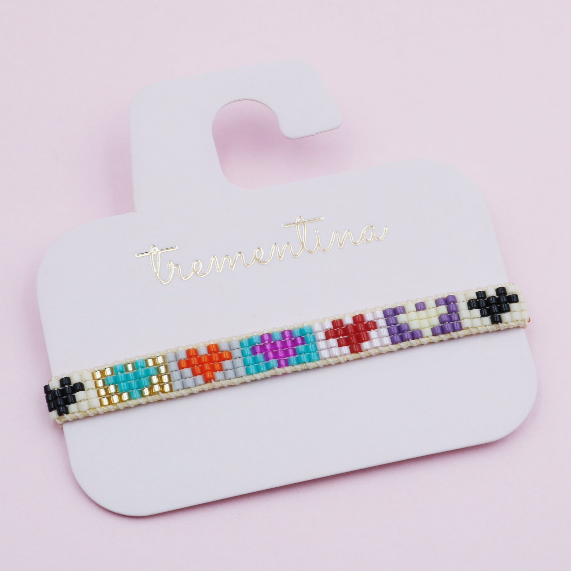 Pulsera en Mostacilla Amor Multicolor
