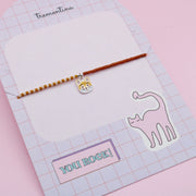 Pulsera Mostacilla Gatito Miel