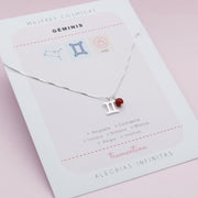 Collar en Plata Géminis Mujeres Cósmicas