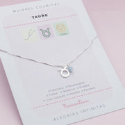 Collar en Plata Tauro Mujeres Cósmicas