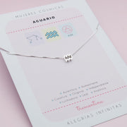 Collar en Plata Acuario Mujeres Cósmicas