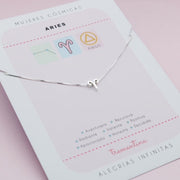 Collar en Plata Aries Mujeres Cósmicas