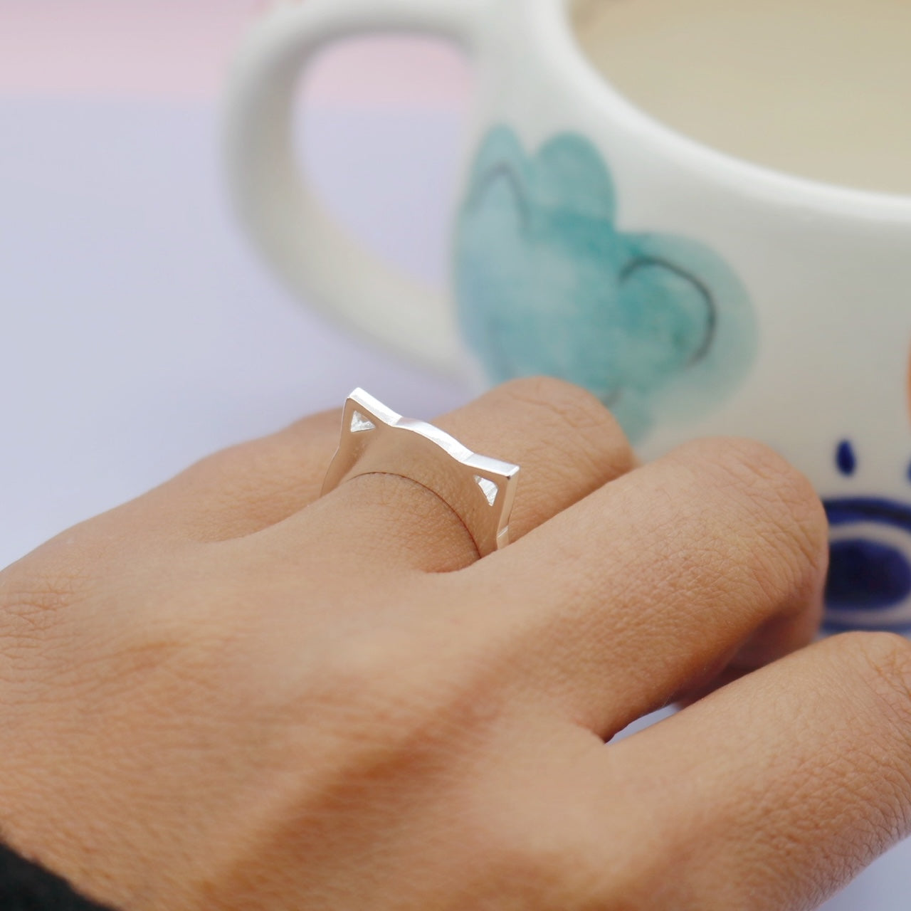 Anillo de plata Felix