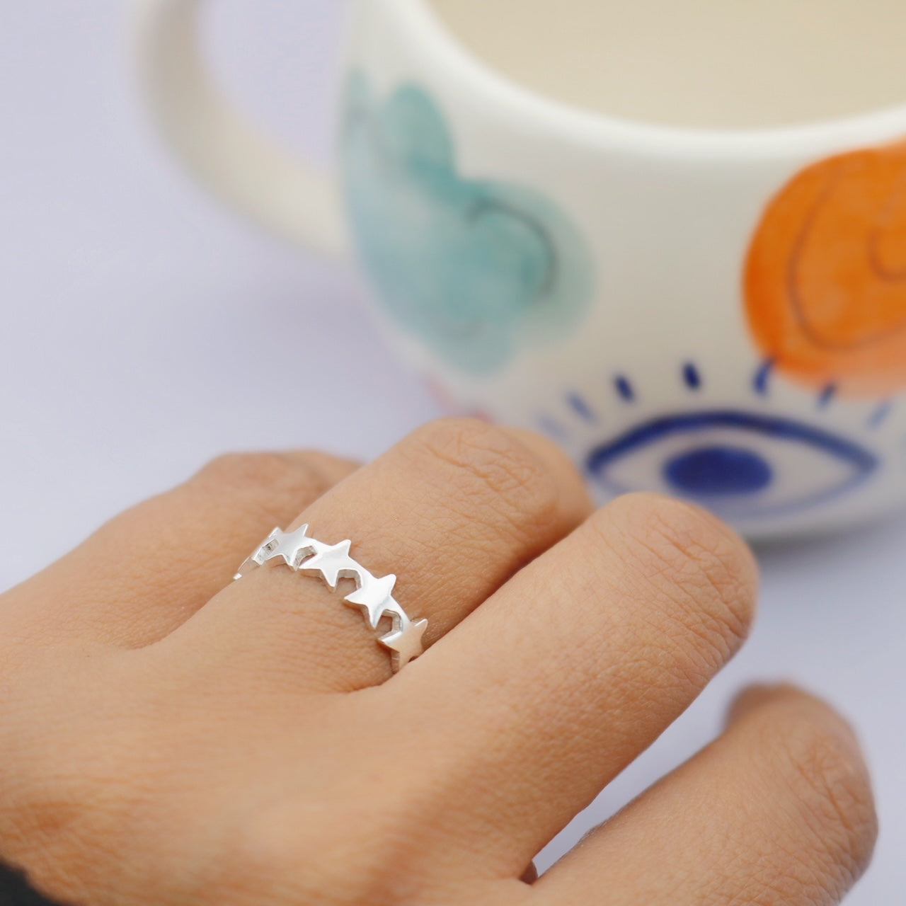 Argolla de Plata Estelar