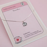 Collar en Plata Mi Café de la Mañana