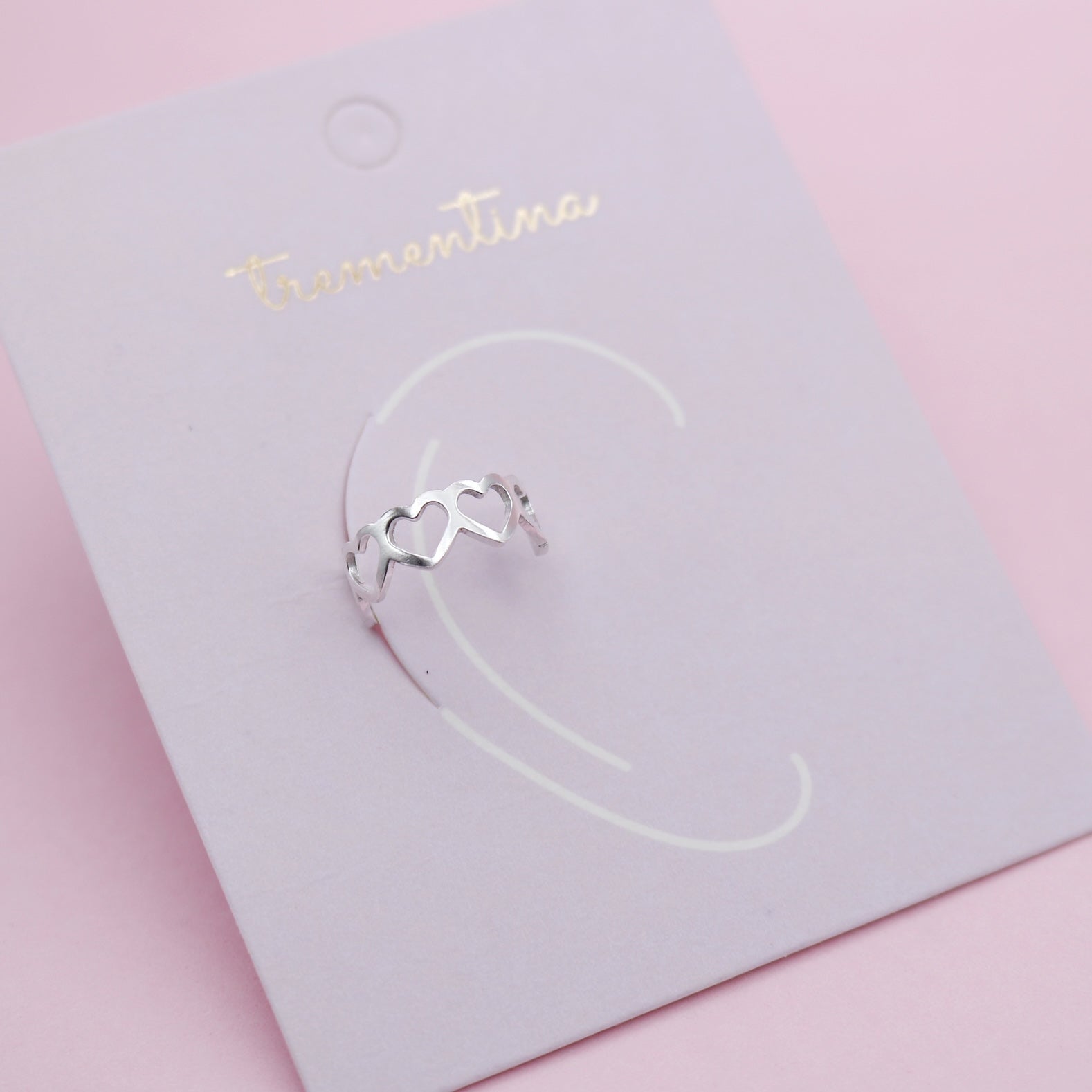 Earcuff en Plata Corazón Alado