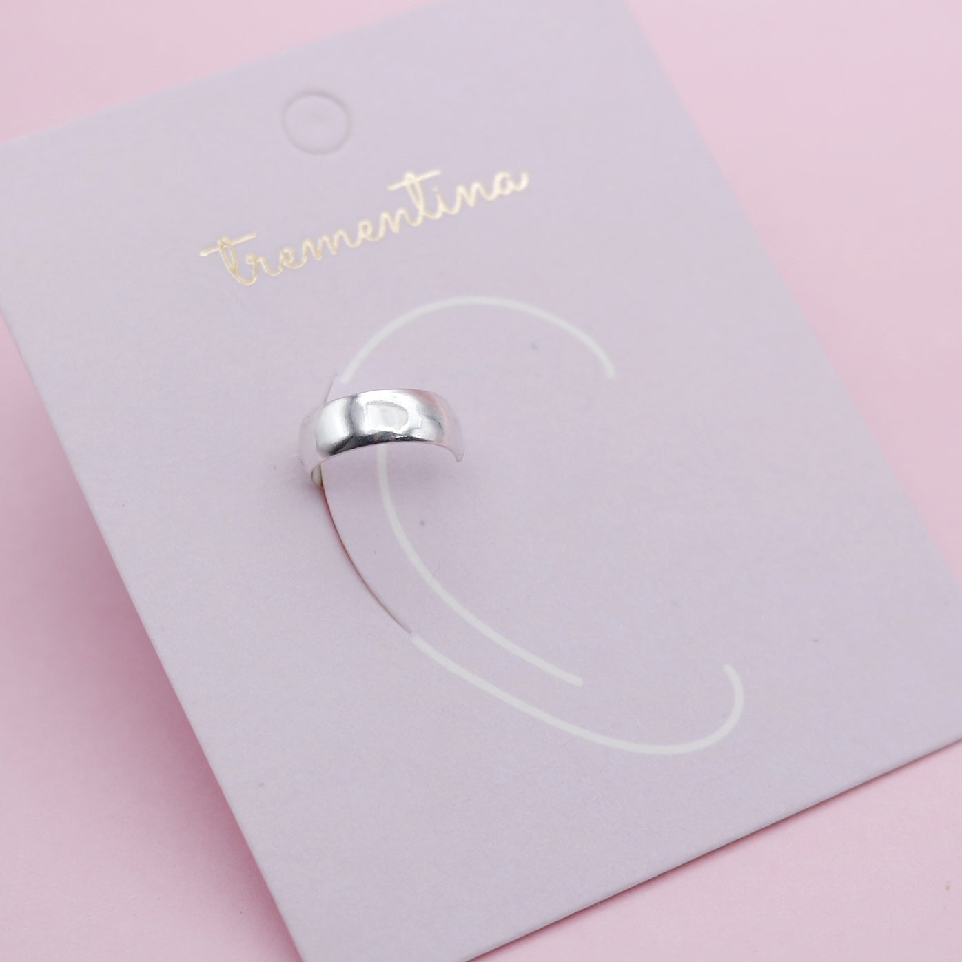 Earcuff Arco de Plata