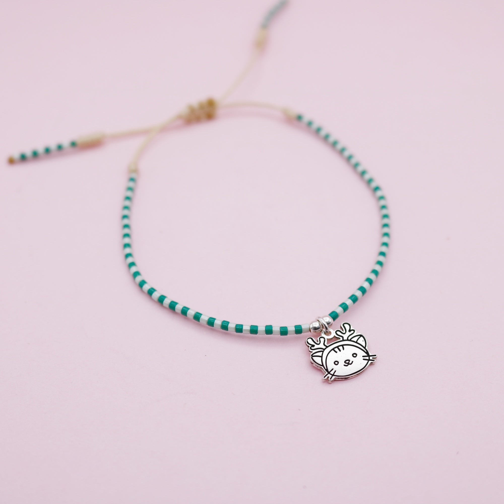 Pulsera Gatico Navideño