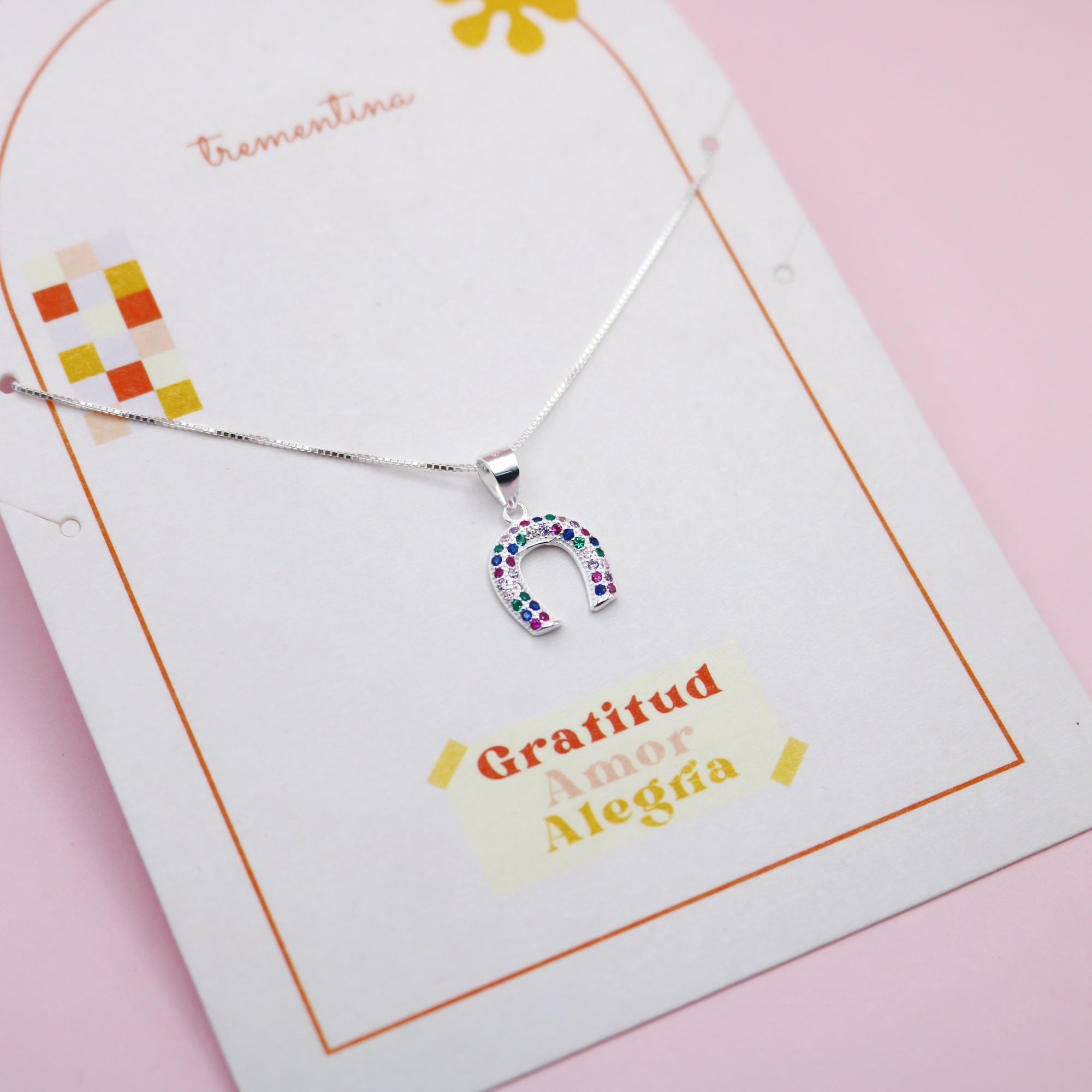 Collar de Plata Herradura Circones