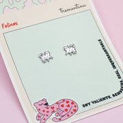 Topos De Plata Gatico Estrellado