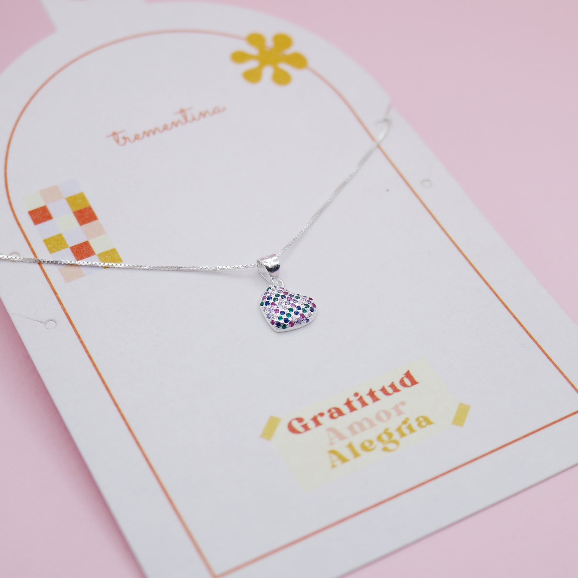 Collar de Plata Circones del Alma