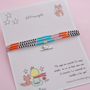 Pulsera Triple Mostacilla "El Principito" Boa Elefante